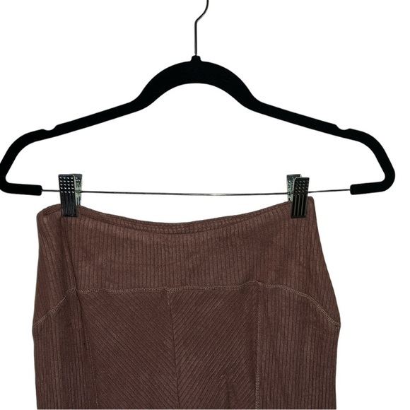 NWT Area Stars Ribbed Flare Pull On Pants sze S High Rise Stretch Comfortable - Picture 4 of 13